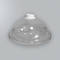 Campana redonda transparente de 500 mm - FumeKART