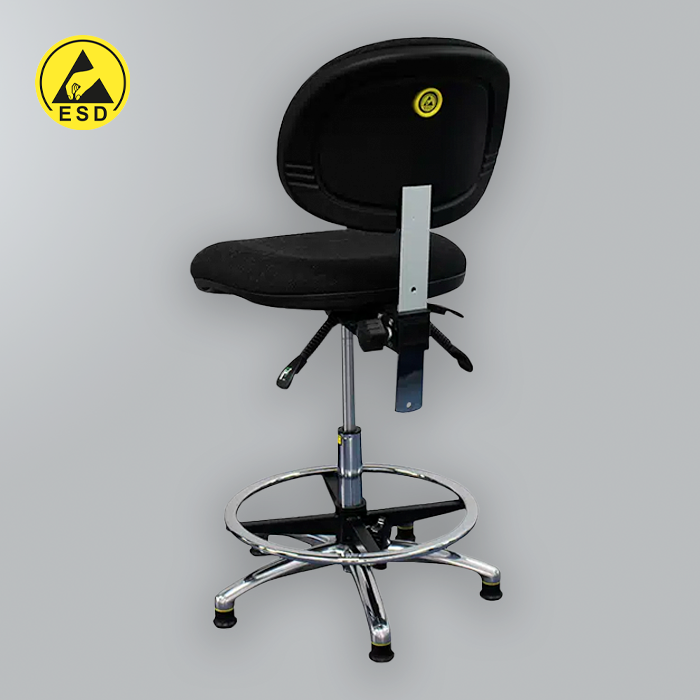 ESD Classic High Chair Black Fabric (Feet and Footring)