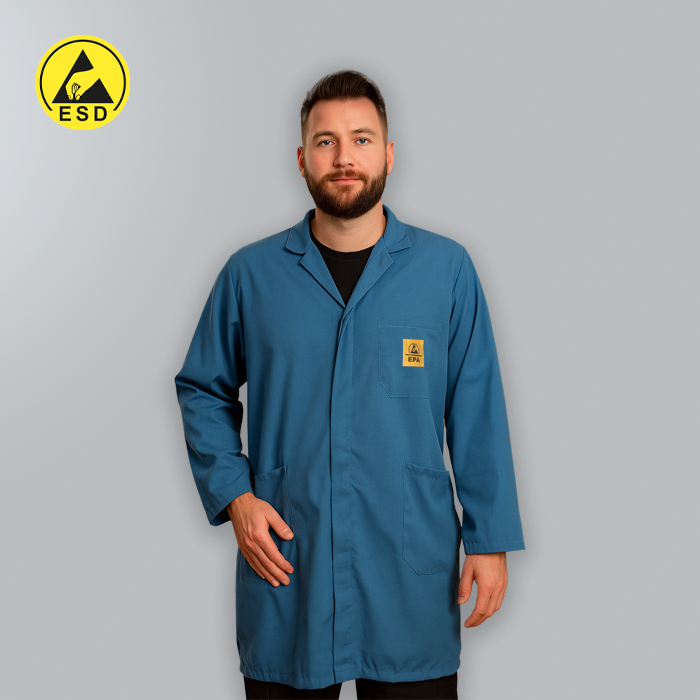STANDARD ESD Lab Coats (Blue) – Grove Sales Ltd