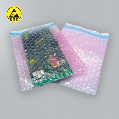 Self Seal Anti-Static Bubble Bags (Qty from 100 to 750/Box) ESD