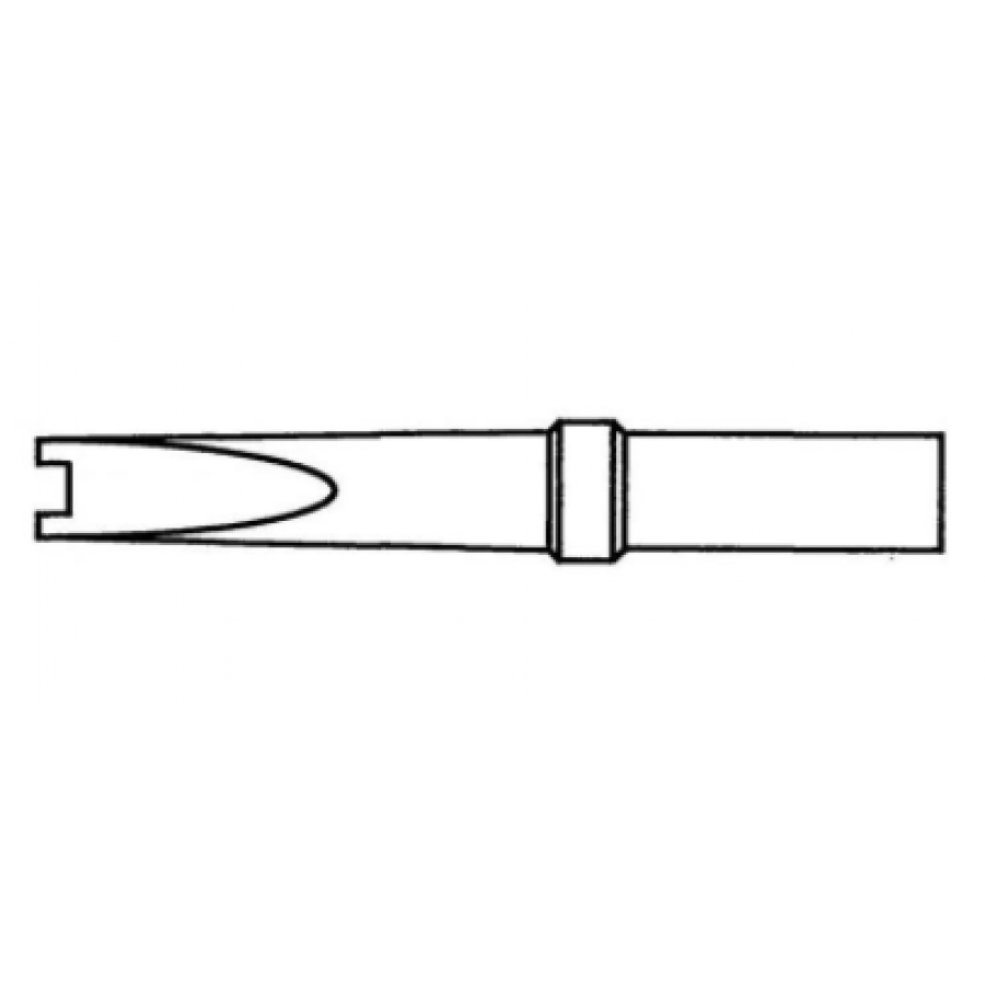 ETSMD Chip Soldering / Desoldering Tip - A 3.8mm / B 1.5mm / C 45mm