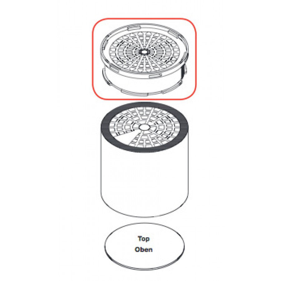 Weller Compressed air cleaning filter for the WFE / WFEP