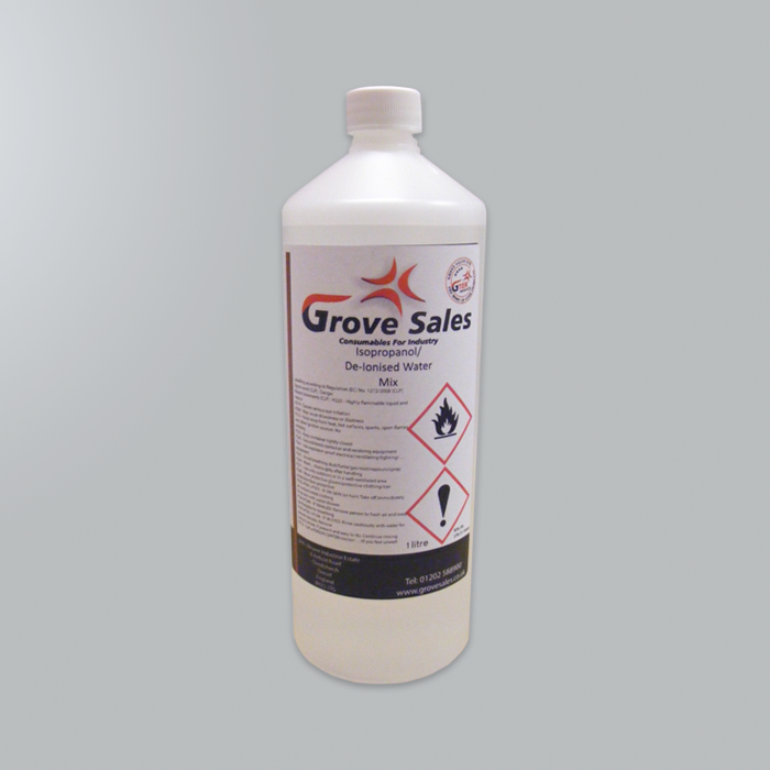 Isopropanol / De-Ionised Water Mix 1Litre