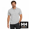 Evo Polo - model wearing the grey melange Helly Hansen Evo polo