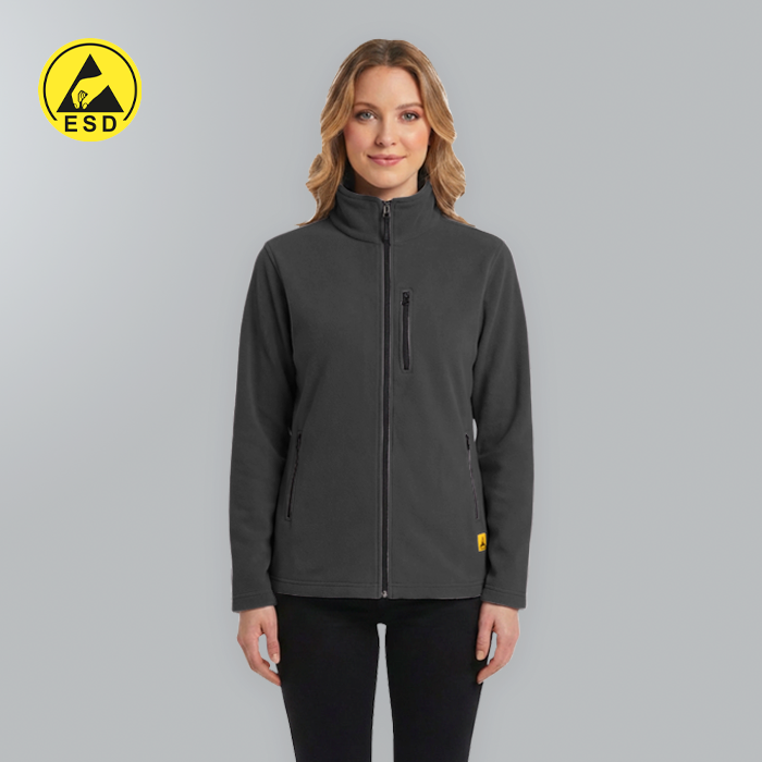 ESD Fleece Jacket (Dark Grey) - UNISEX