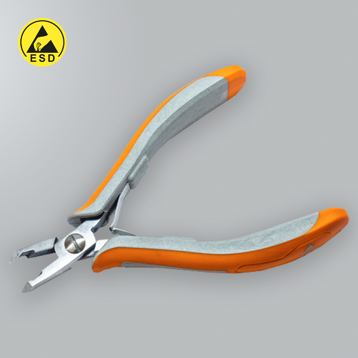 Semi Flush Long 55° Angled ESD Head Cutter (G-HT-C29)