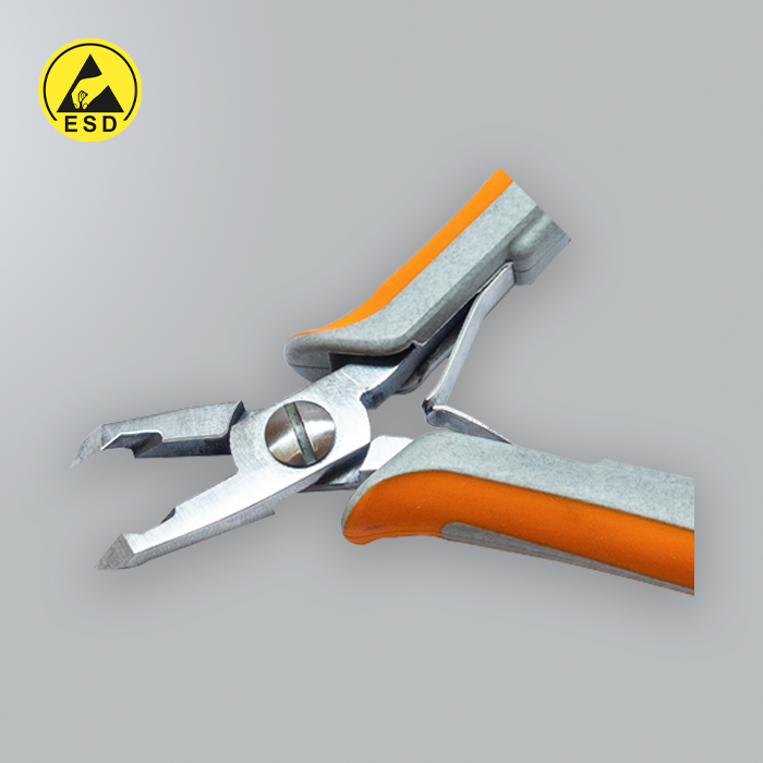 Semi Flush Long 55° Angled ESD Head Cutter (G-HT-C29)