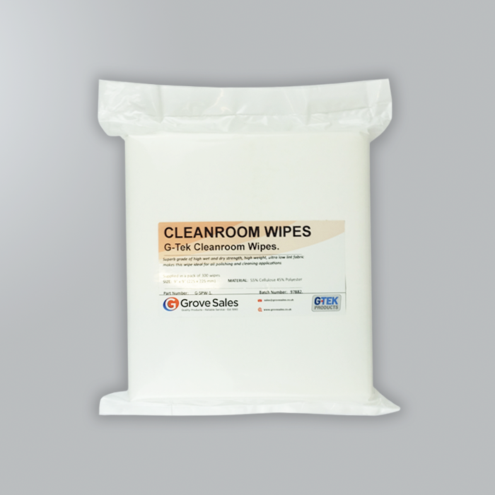 G-TEK CLEANROOM WIPES - 225 x 225mm