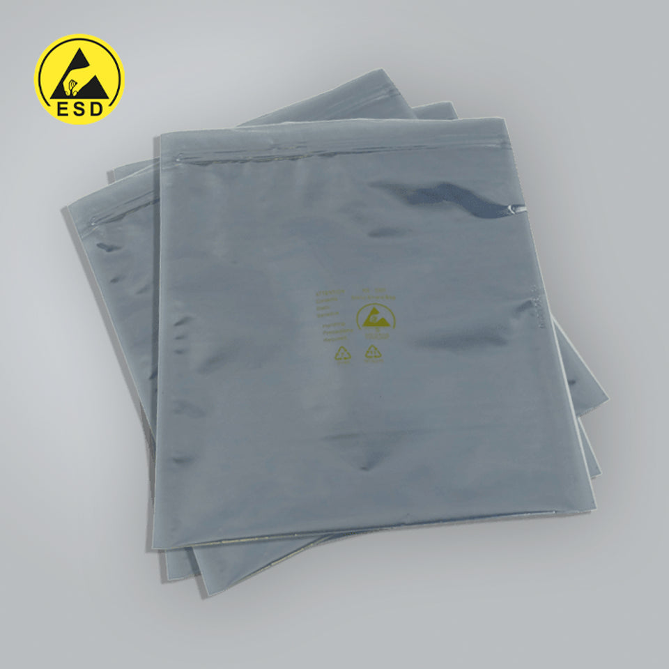 ESD Static Shield Bags Zip Lock 100 Pack | Conductive Protection ...