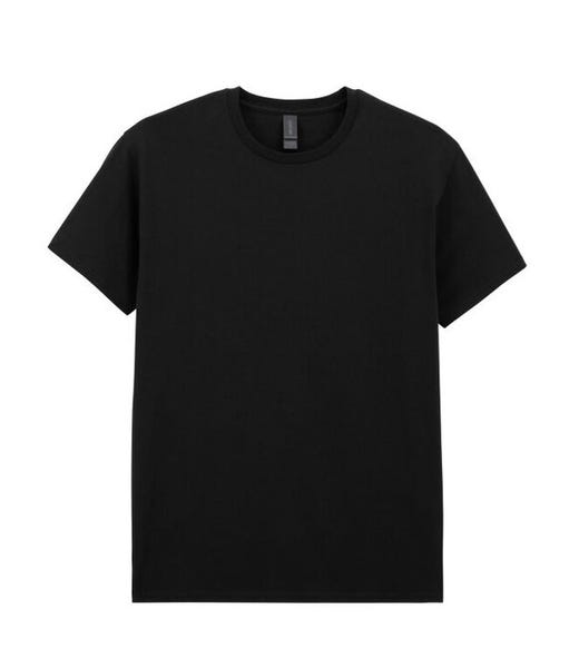 Light Cotton Adult T-Shirt - BLACK