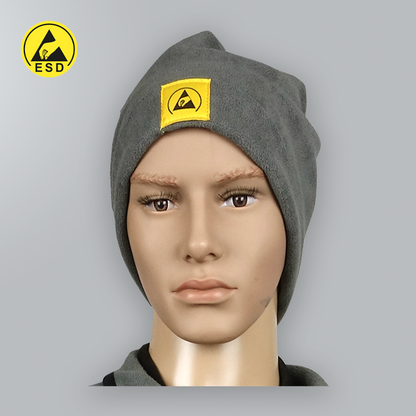 ESD Hat / Snood (96% Polyester, 4% Conductive Fibre) Dark Grey