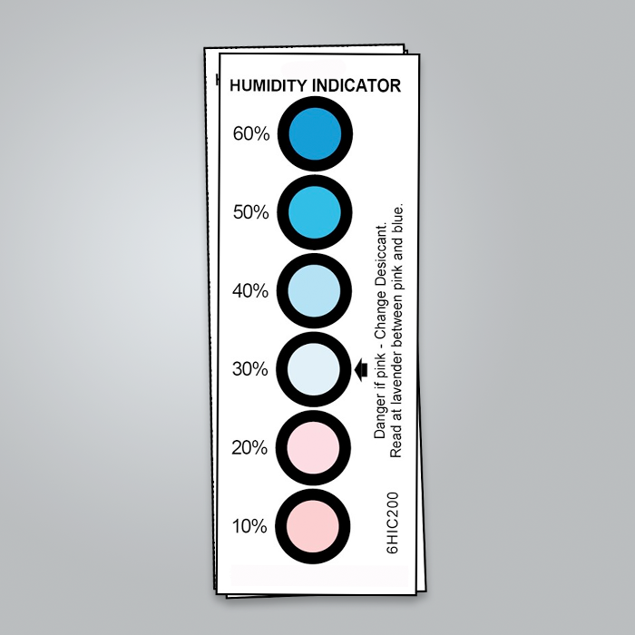 6 Spot Humidity Indicator Cards (101-000)