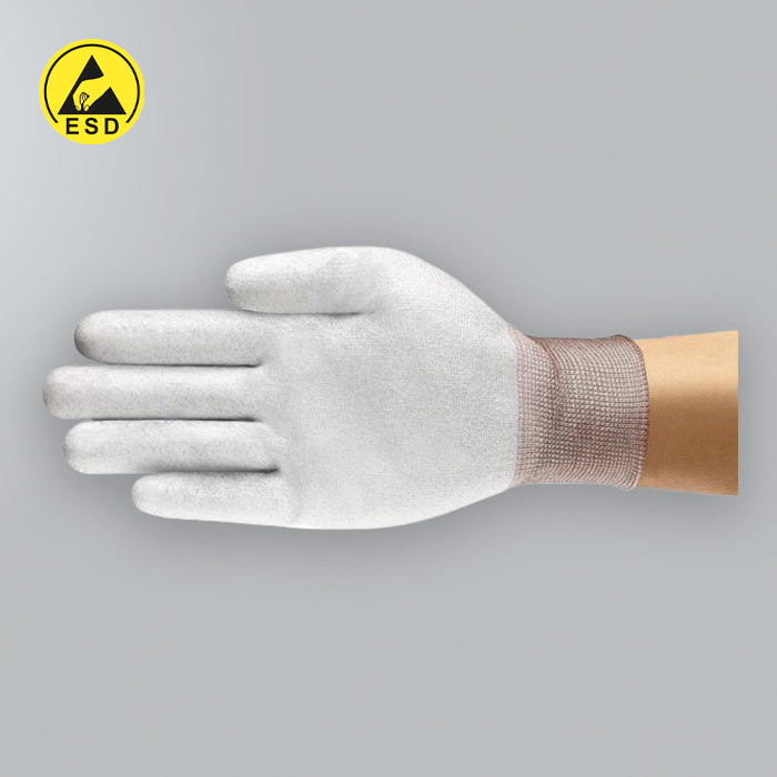 Hyflex Palm-Coated Light-Duty Industrial Gloves (Palm of hand)