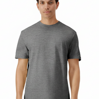 Light Cotton Adult T-Shirt - GRAPHITE HEATHER