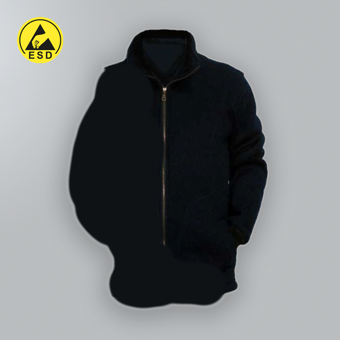 ESD Fleece Jacket (Full Zip) Blue