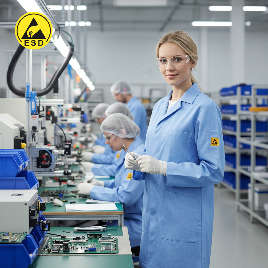 Light Blue Lab Coat 2