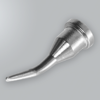 LT AX - Pointe biseautée courbée à 30° - 1,6 mm / 0,8 mm / 14,1 mm