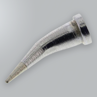 Weller LT HX - Chisel tip bent 30° -  0.8 mm / 0.4 mm / 17.5 mm