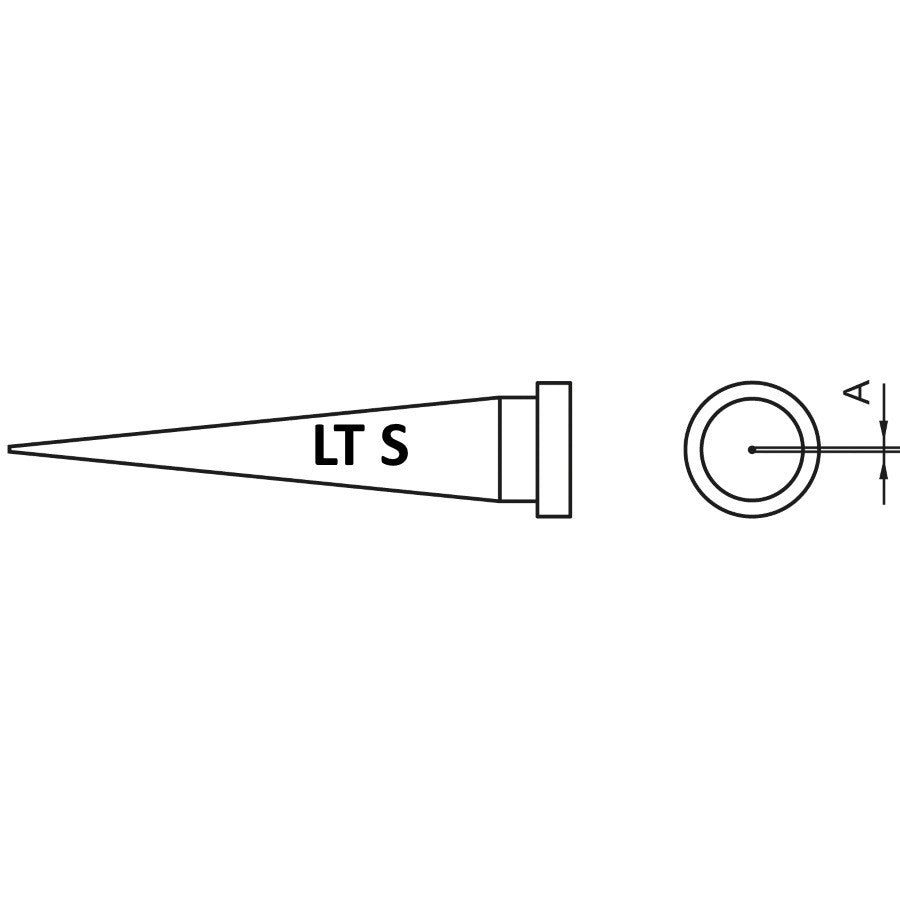 LTS - Conical tip long - Ø 0.4 mm / 21.0 mm (GW-LTS)