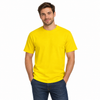 Male model wearing the yellow Valueweight T-shirt