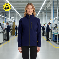ESD Fleece Jacket (Navy Blue) - UNISEX