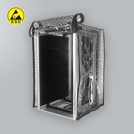 ESD PCB Magazine Rack Dust Cover | Static Dissipative Accessory – Grove ...