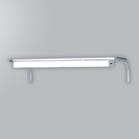 Rail d'éclairage et d'outils suspendu - 2000 mm