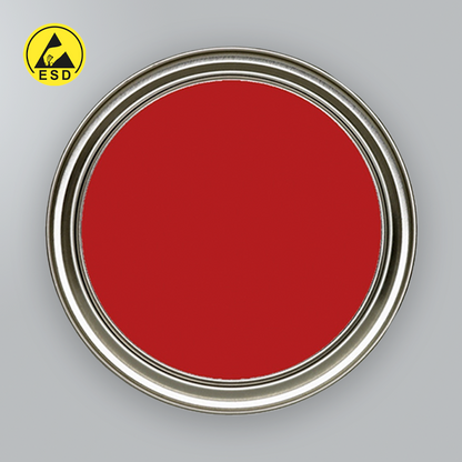 Anti Static Floor/Wall Paint - Electroguard A40 (5 Litre) ESD RED - RAL3001