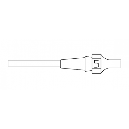 XDSL5 - Nozzle - Inner Ø 1,8 mm Outer Ø 3,3 mm Nozzle Length 10,5 mm