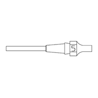 XDSL 5 - Buse - Ø intérieur 1,8 mm Ø extérieur 3,3 mm Longueur de la buse 10,5 mm