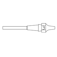 XDSL 3 - Nozzle - Inner Ø 1,0 mm Outer Ø 2,3 mm Nozzle Length 10,5 mm