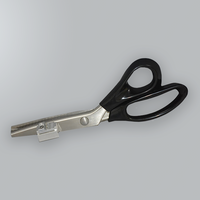 Black Sawtooth Metal SMT Splice Tool Scissor