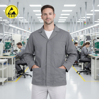 STANDARD ESD Lab Jacket (Grey) - UNISEX