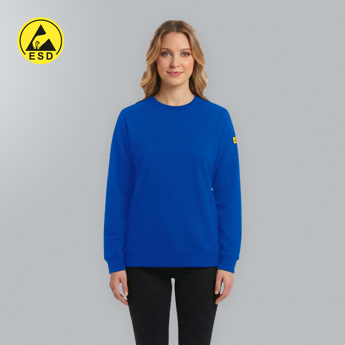 ESD Sweatshirt Fleece Lined (Royal Blue) - UNISEX