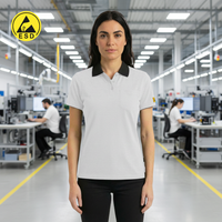 PREMIUM ESD Polo Shirt (White) - UNISEX