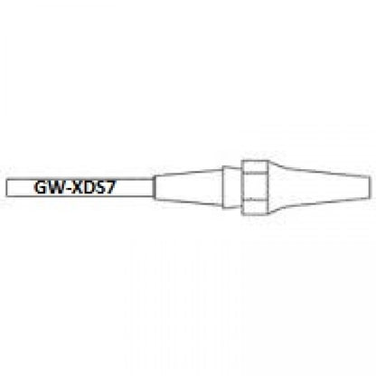 XDS7 - Nozzle - Inner Ø 1,2 mm Outer Ø 2,7 mm Nozzle Length 16,5 mm