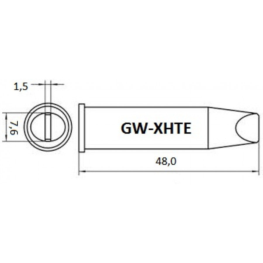 XHT E - Chisel tip