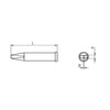 XT B soldering tip - Diagram