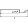 XTKN - Knife tip 60°