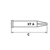 XTA - Chisel tip - 1.6 mm