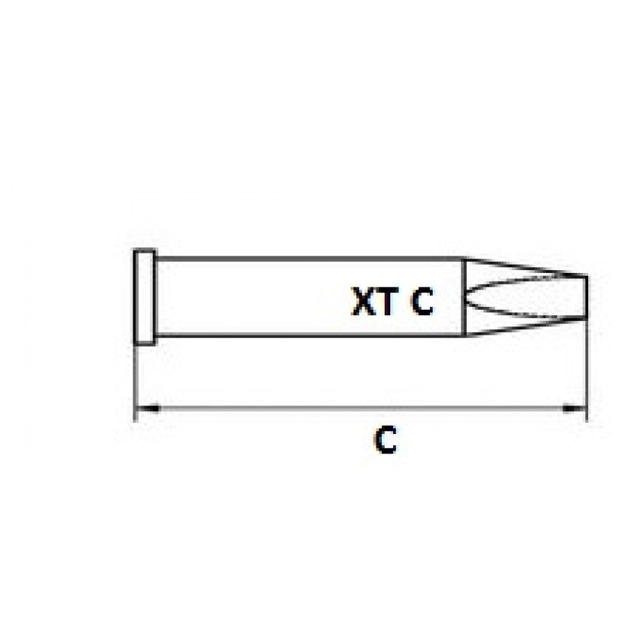 XTC - Chisel tip - 3.2 mm