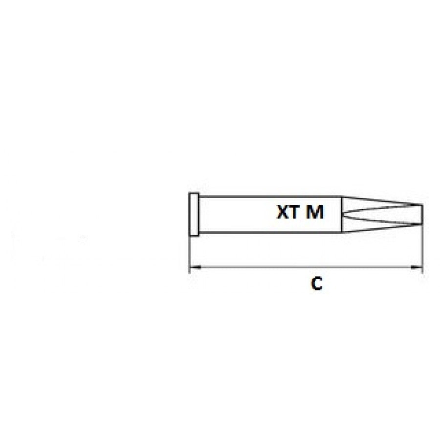 XTM - Chisel tip - 3.2 mm