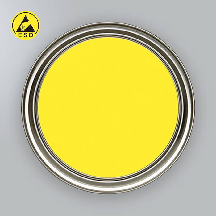 Anti Static Floor/Wall Paint - Electroguard A40 (5 Litre) ESD - Yellow